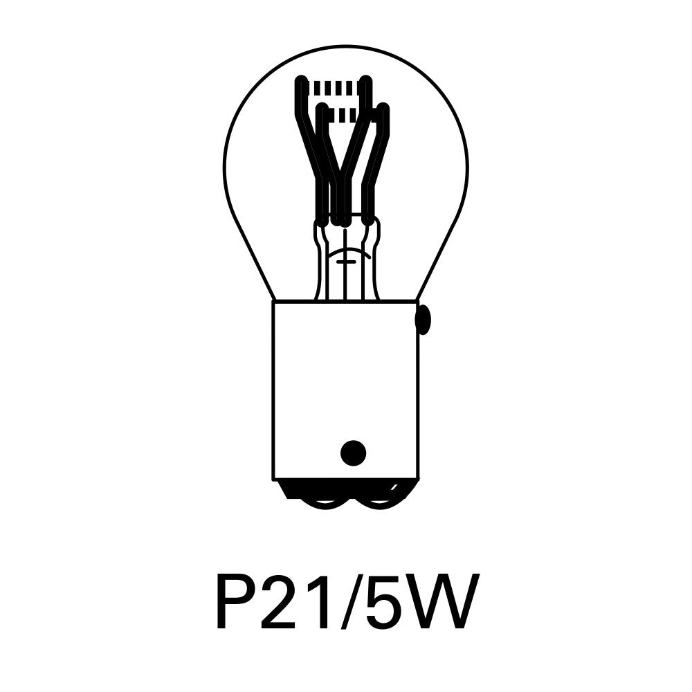 Oxford P21 / 5W Brake / Tail Bulb (Image 2) - ThrottleChimp