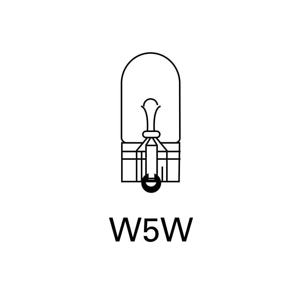 Oxford W5W Side & Tail / Panel / Interior Bulb (Image 2) - ThrottleChimp