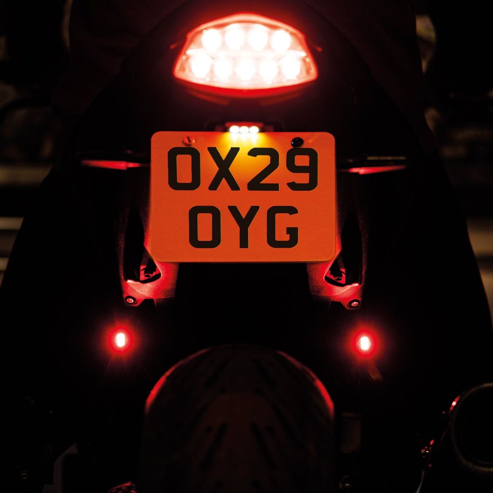 Oxford Rear Run Lights Black FREE 1 YEAR Returns, FREE UK Delivery | ThrottleChimp