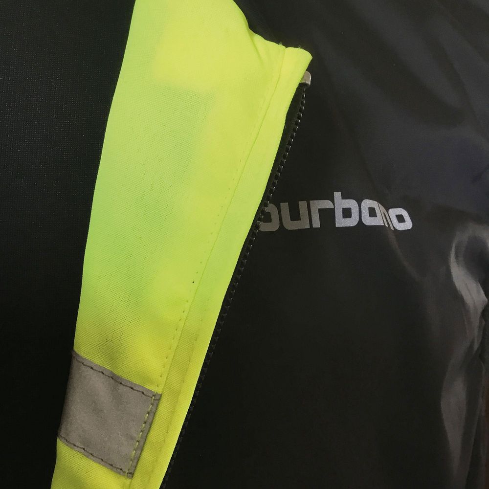 Tucano Urbano Nano Flex Gilet Vest Fluo Yellow (Image 3) - ThrottleChimp