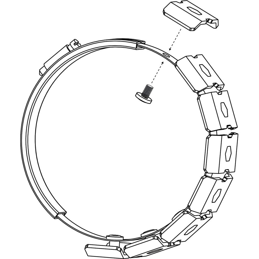 Oxford Adjustable Exhaust Protector Silver (Image 7) - ThrottleChimp