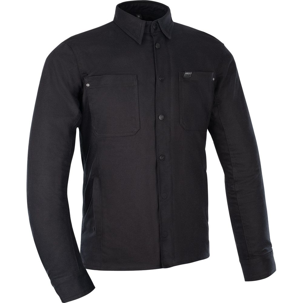 Oxford Original Approved AA Ridgeback Shirt Black - ThrottleChimp