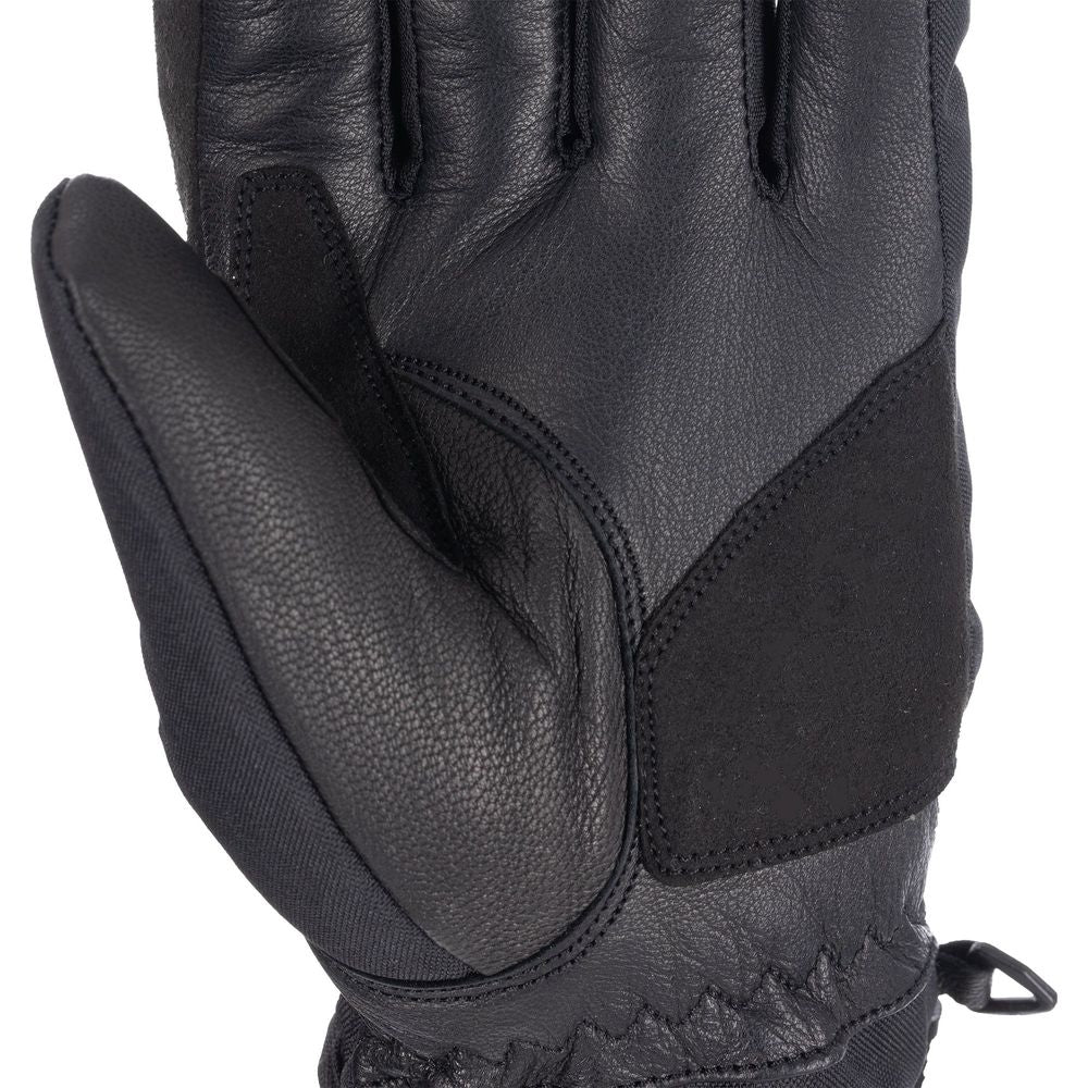 Spartan Waterproof Ladies Textile Gloves Black (Image 5) - ThrottleChimp