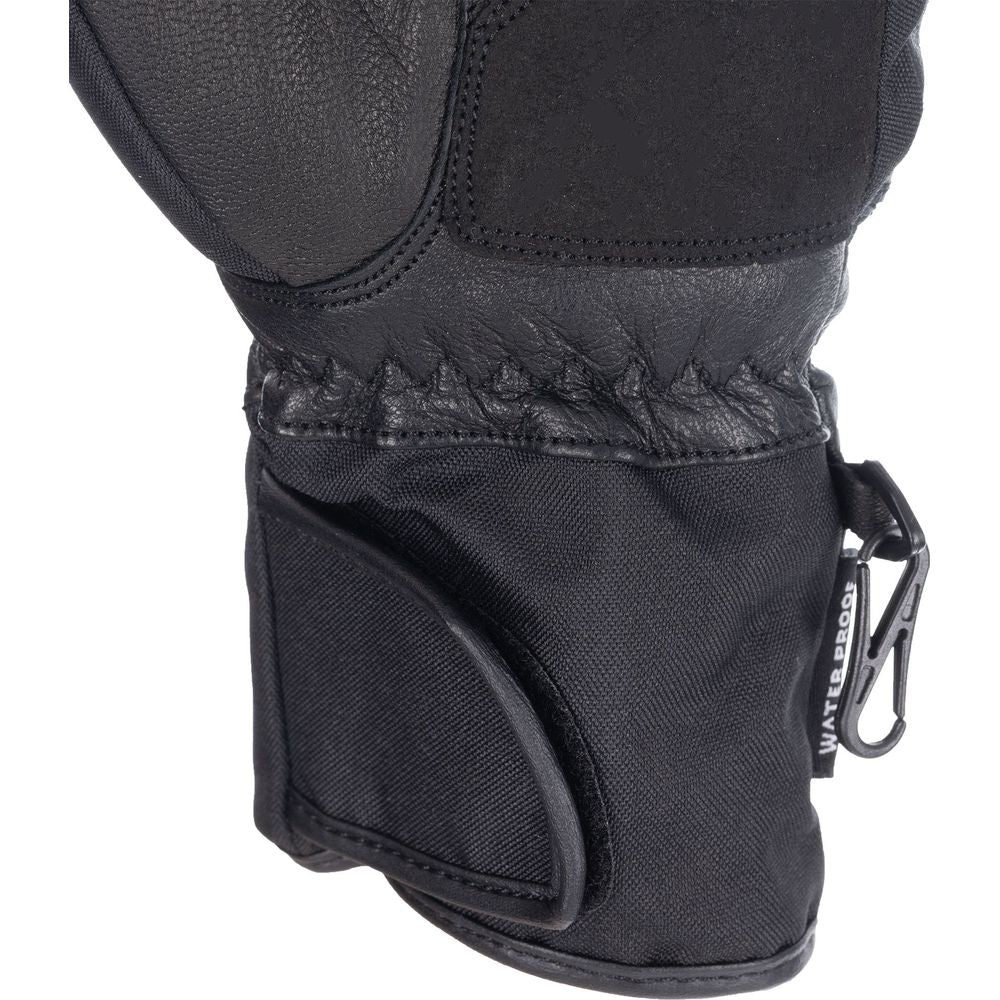 Spartan Waterproof Ladies Textile Gloves Black (Image 3) - ThrottleChimp