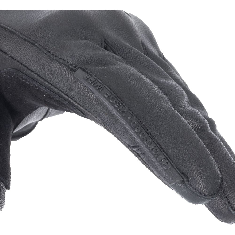 Oxford Holton Waterproof Ladies Leather Gloves Black FREE 1 YEAR Returns, FREE UK Delivery | ThrottleChimp