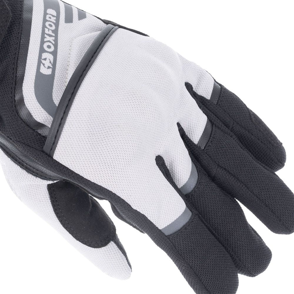 Oxford Dakar 1.0 Ladies Textile Gloves Silver / Black