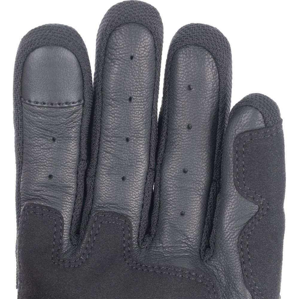 Oxford Dakar 1.0 Textile Gloves Silver / Black (Image 3) - ThrottleChimp