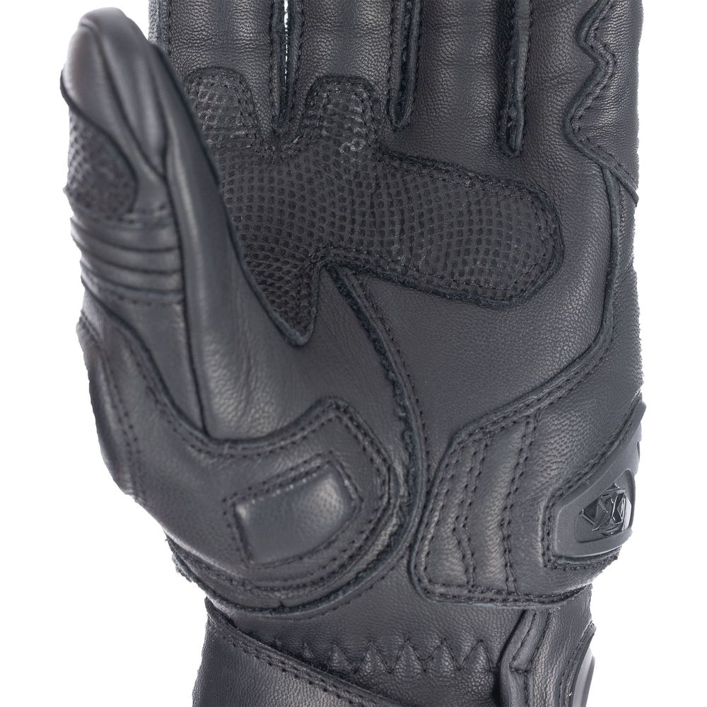 Oxford Cypher 1.0 Short Leather Gloves Stealth Black