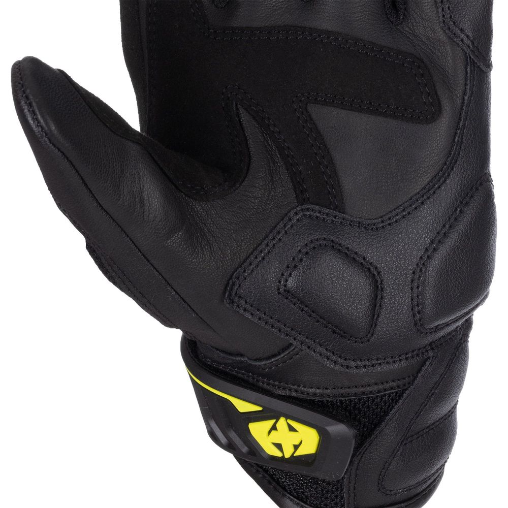 Oxford RP-4S 3.0 Leather Gloves Black / White / Yellow