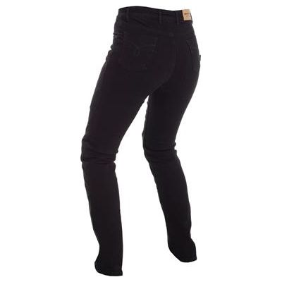 Richa Nora Ladies Slim Fit Riding Denim Jeans Black (Image 3) - ThrottleChimp