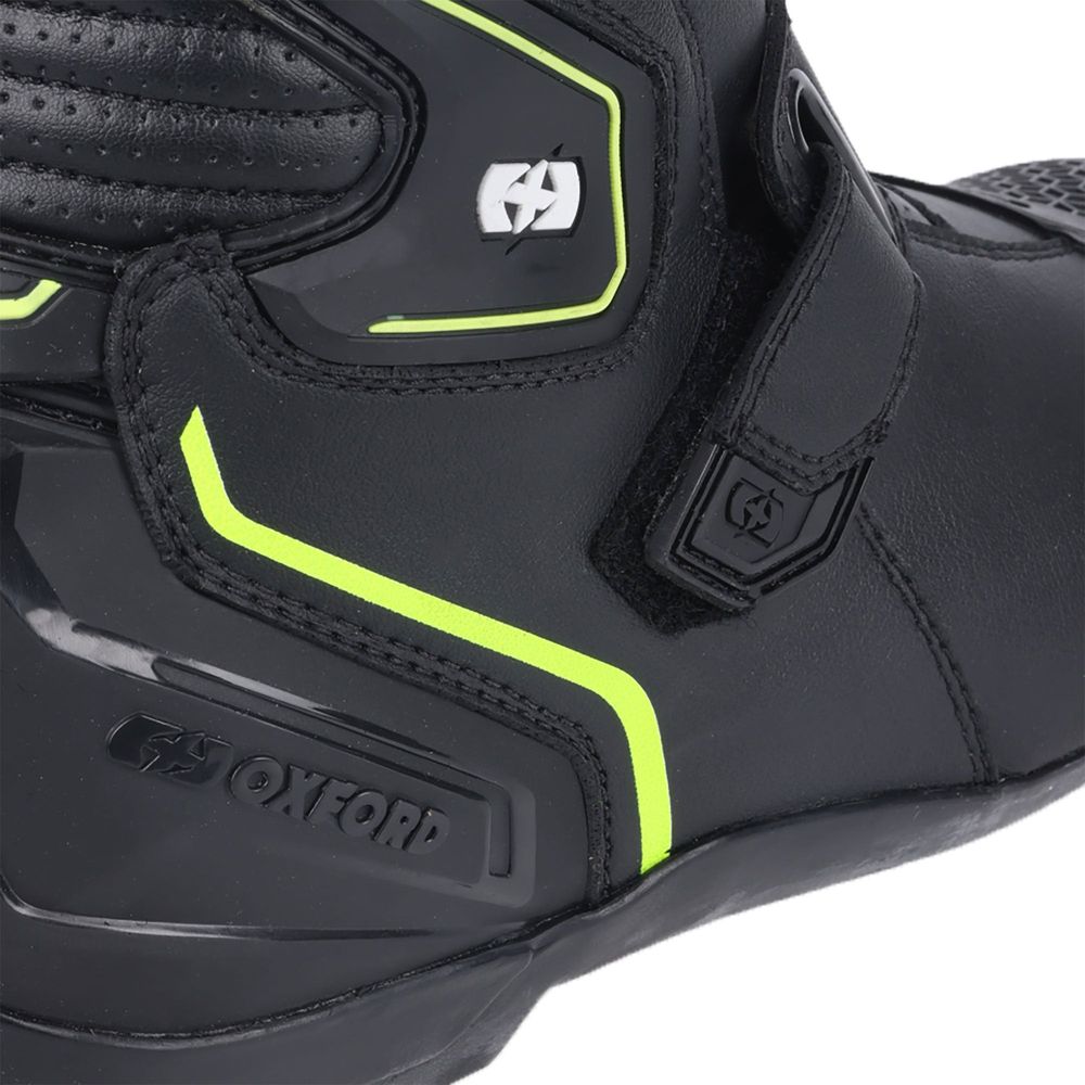 Oxford Omega Air Short Boots Black / White / Yellow