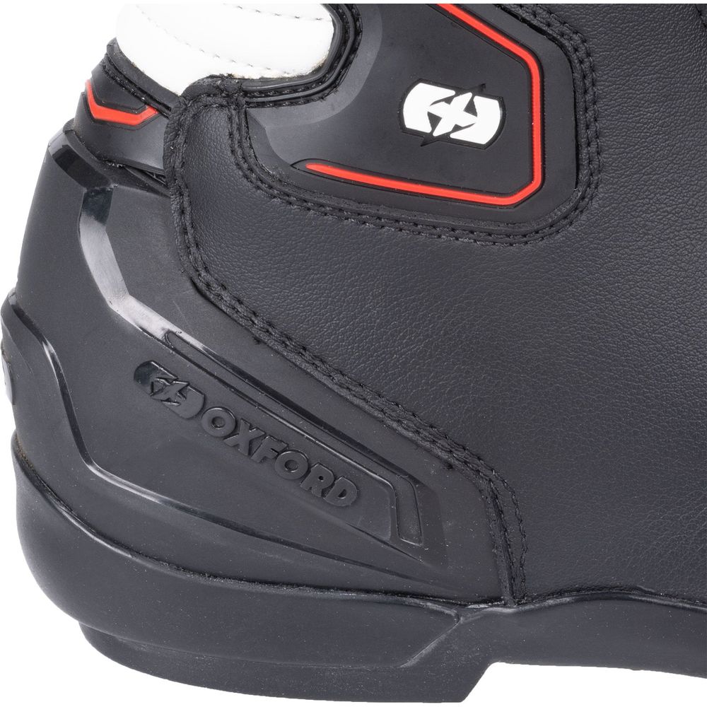 Oxford Cypher 1.0 Dry2Dry Boots Black / White / Red