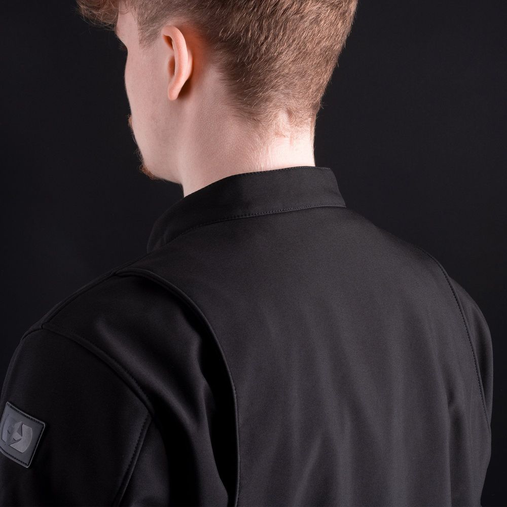 Oxford Faringdon Textile Jacket Stealth Black FREE 1 YEAR Returns, FREE UK Delivery | ThrottleChimp