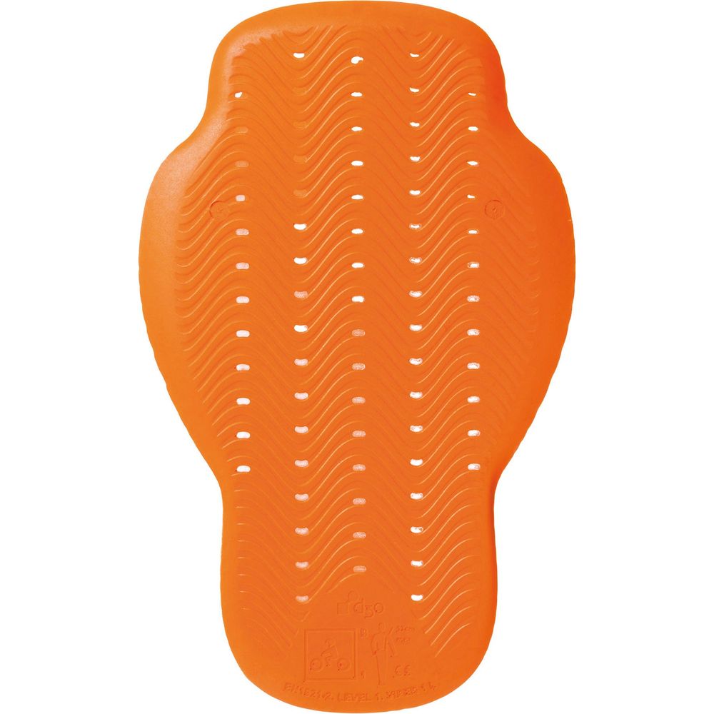 Tucano Urbano D3O Back Armour For Pocket Level 1 Orange (Image 2) - ThrottleChimp