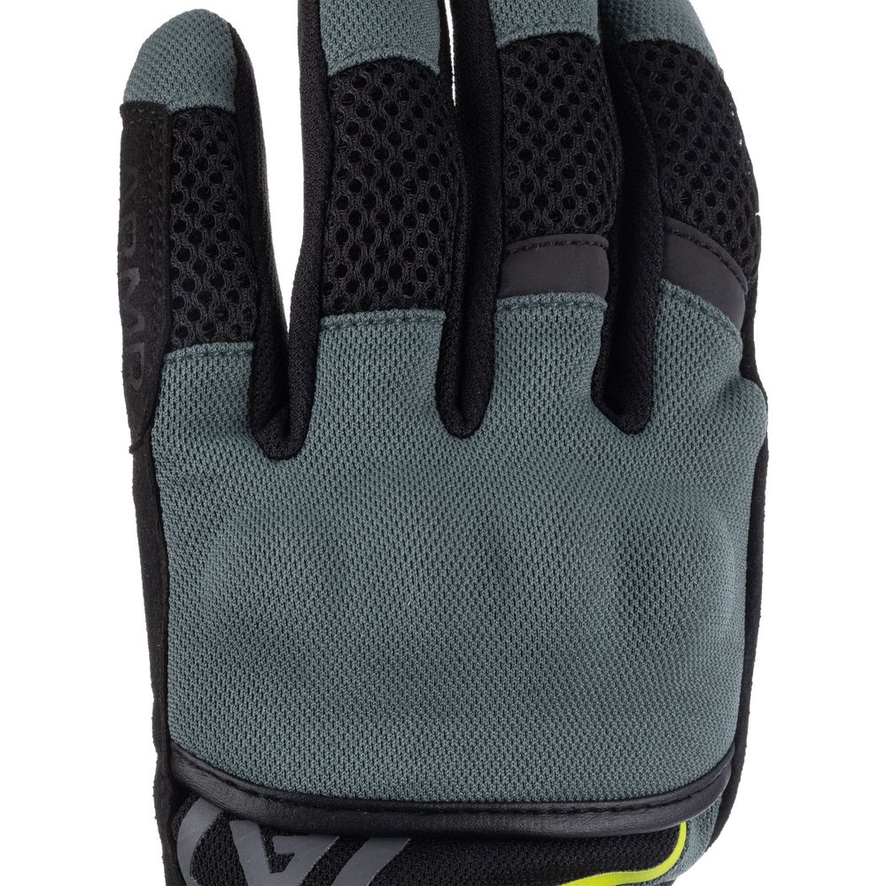 ARMR Eyoshi 3.0 Air Textile Gloves Black / Green / Yellow (Image 6) - ThrottleChimp