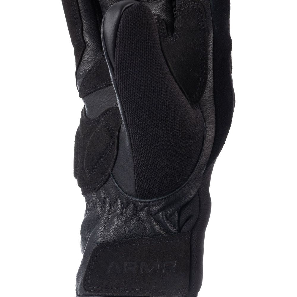 ARMR Eyoshi 3.0 Waterproof Textile Gloves Black / Red (Image 5) - ThrottleChimp