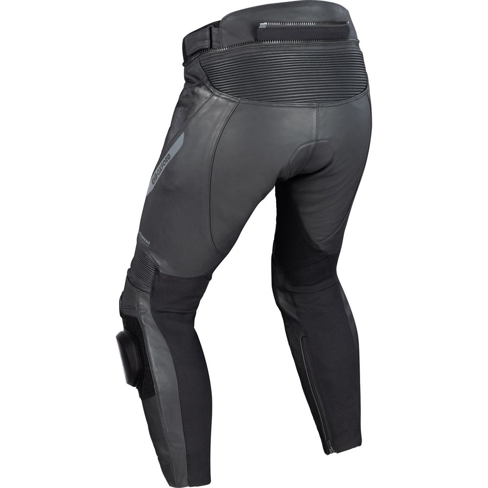 Oxford Nexus 1.0 Leather Trouser Stealth Black (Image 2) - ThrottleChimp