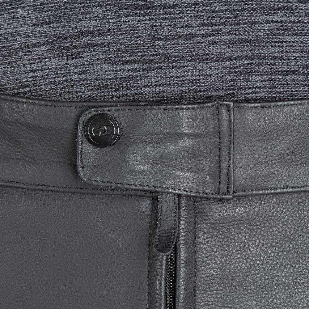 Oxford Nexus 1.0 Leather Trouser Stealth Black FREE 1 YEAR Returns, FREE UK Delivery | ThrottleChimp