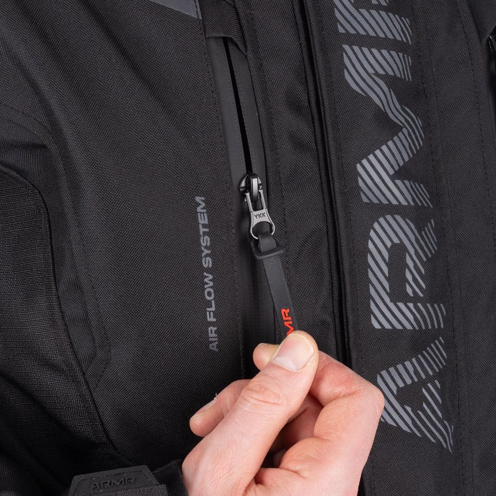 ARMR Kiso 4.0 Waterproof Textile Jacket Black