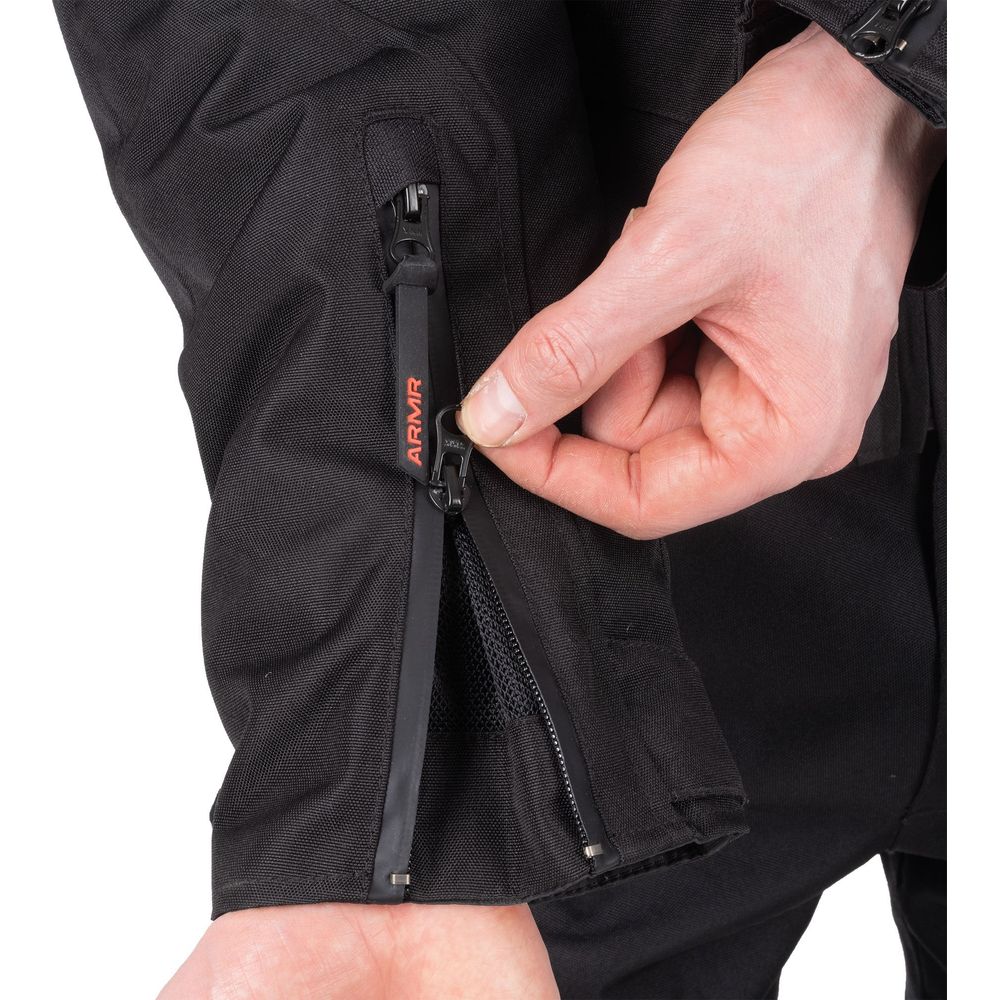 ARMR Kumaji 3.0 Waterproof Textile Jacket Black