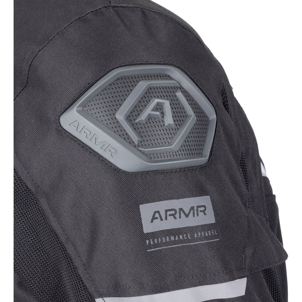 ARMR Eyoshi 3.0 Air Textile Jacket Black / Light Grey