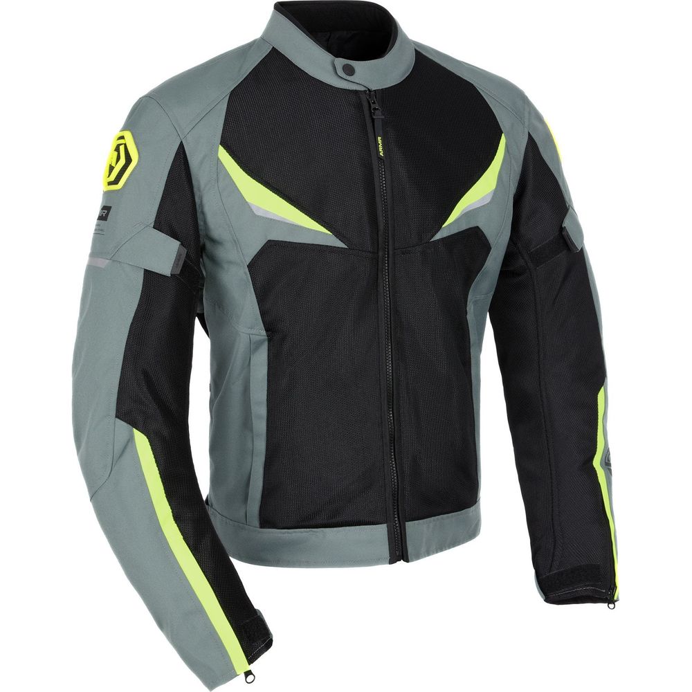 ARMR Eyoshi 3.0 Air Textile Jacket Black / Green / Fluo Yellow