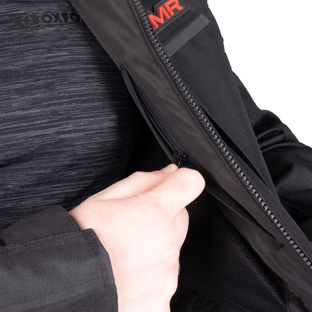 ARMR Suko 1.0 Waterproof Textile Jacket Black FREE 1 YEAR Returns, FREE UK Delivery | ThrottleChimp