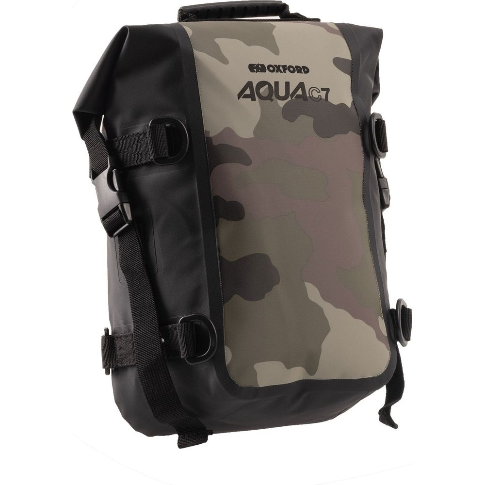 Oxford Aqua C7 Crash Bar Bag Camouflage