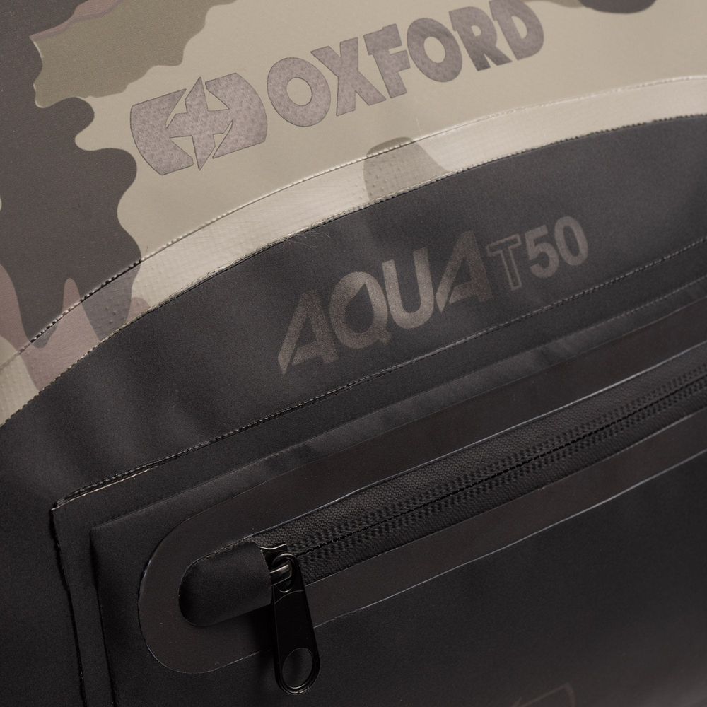 Oxford Aqua T-50 Roll Bag Camouflage / Black