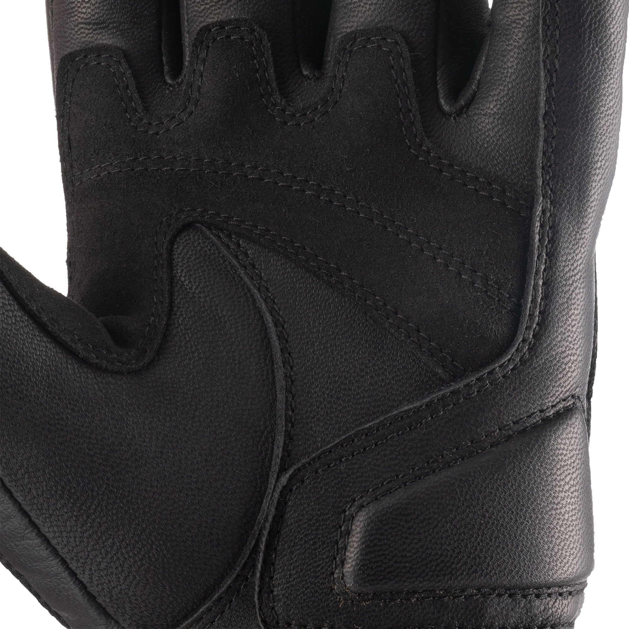 Oxford Vancouver 2.0 D2D Leather & Textile Gloves Black FREE 1 YEAR Returns, FREE UK Delivery | ThrottleChimp