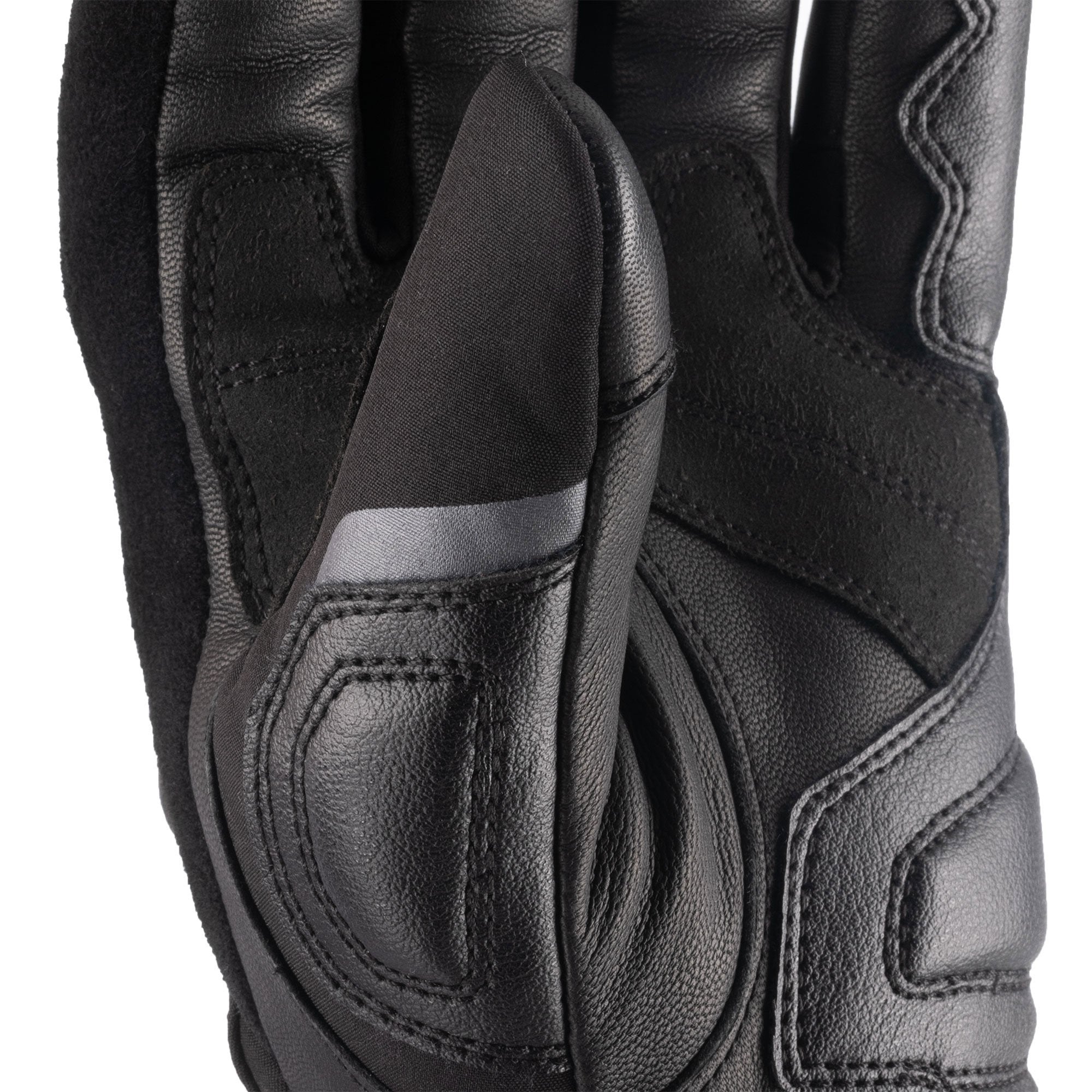 Oxford Omega 1.0 Dry2Dry Leather Gloves Black FREE 1 YEAR Returns, FREE UK Delivery | ThrottleChimp