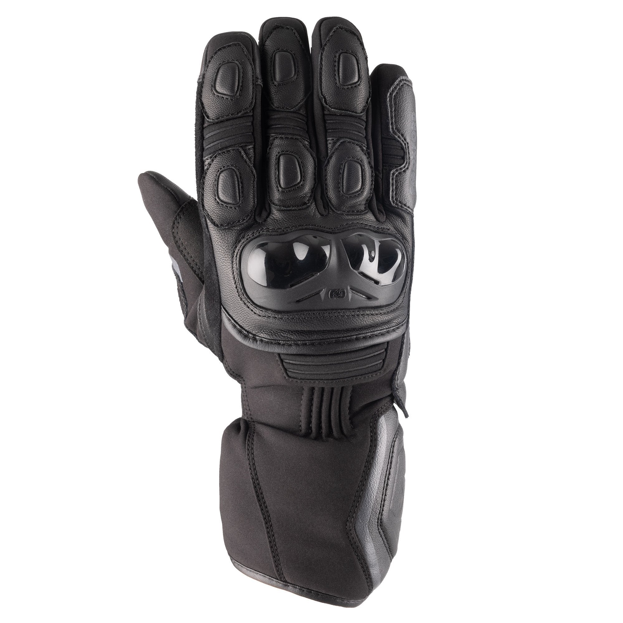 Oxford Omega 1.0 Dry2Dry Leather Gloves Black FREE 1 YEAR Returns, FREE UK Delivery | ThrottleChimp