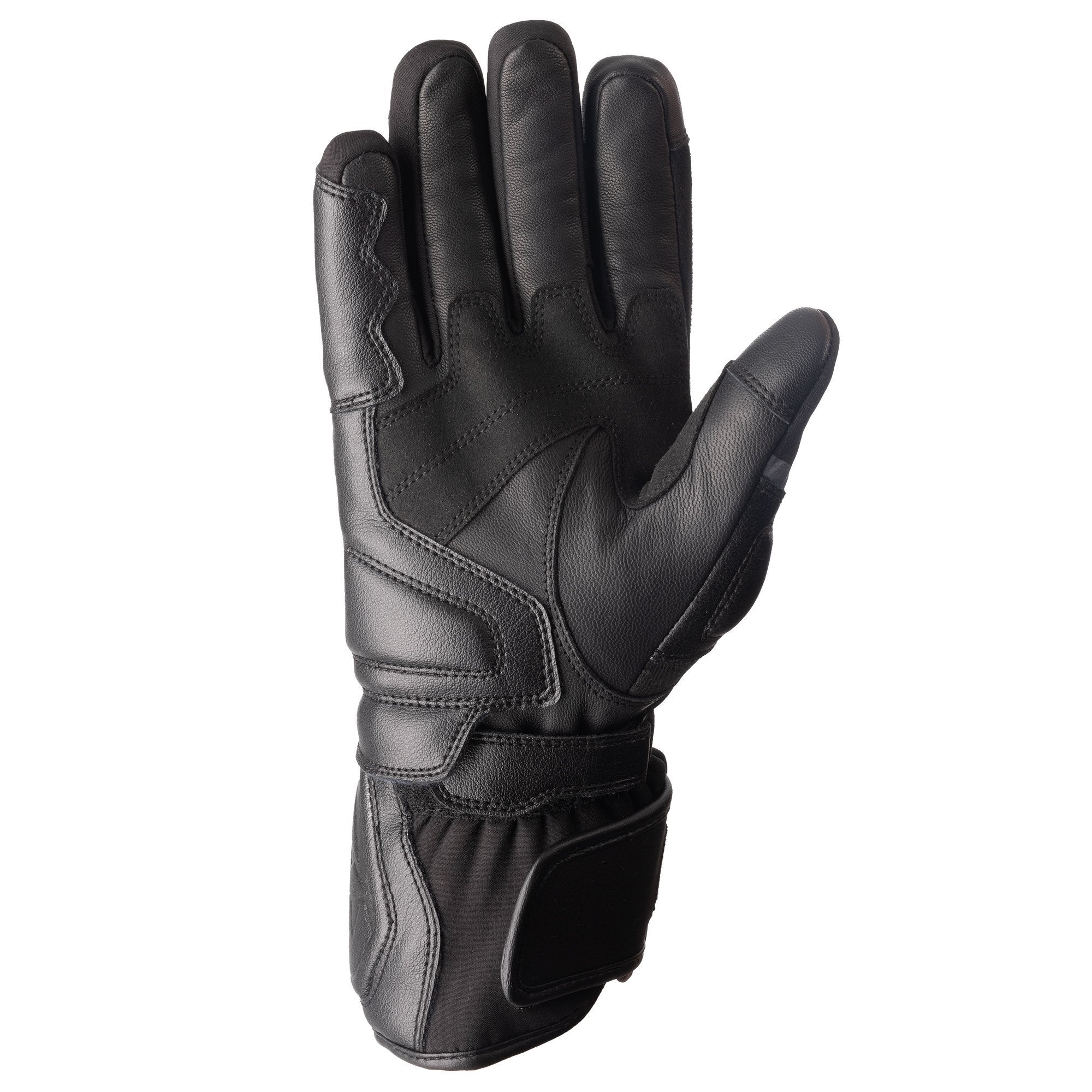 Oxford Omega 1.0 Dry2Dry Leather Gloves Black FREE 1 YEAR Returns, FREE UK Delivery | ThrottleChimp