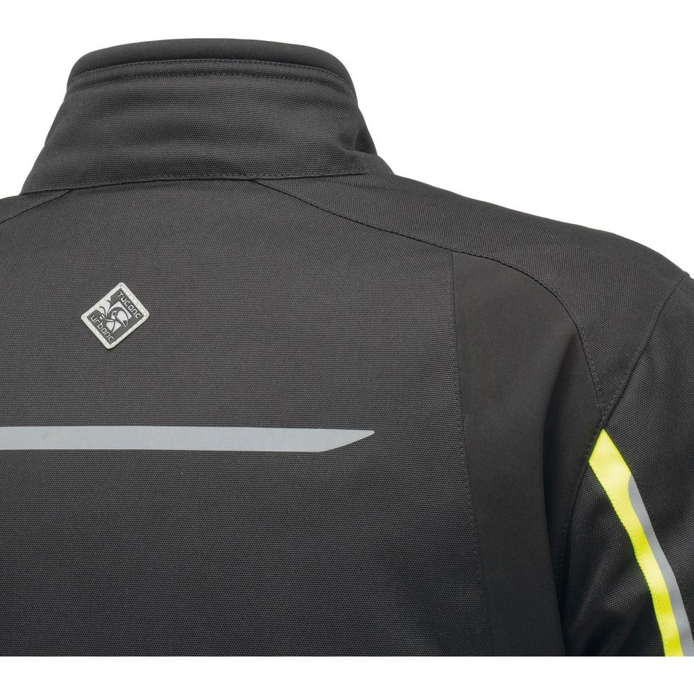 Tucano Urbano 4Stroke Hydroscud Jacket Black / Fluo Yellow FREE 1 YEAR Returns, FREE UK Delivery | ThrottleChimp