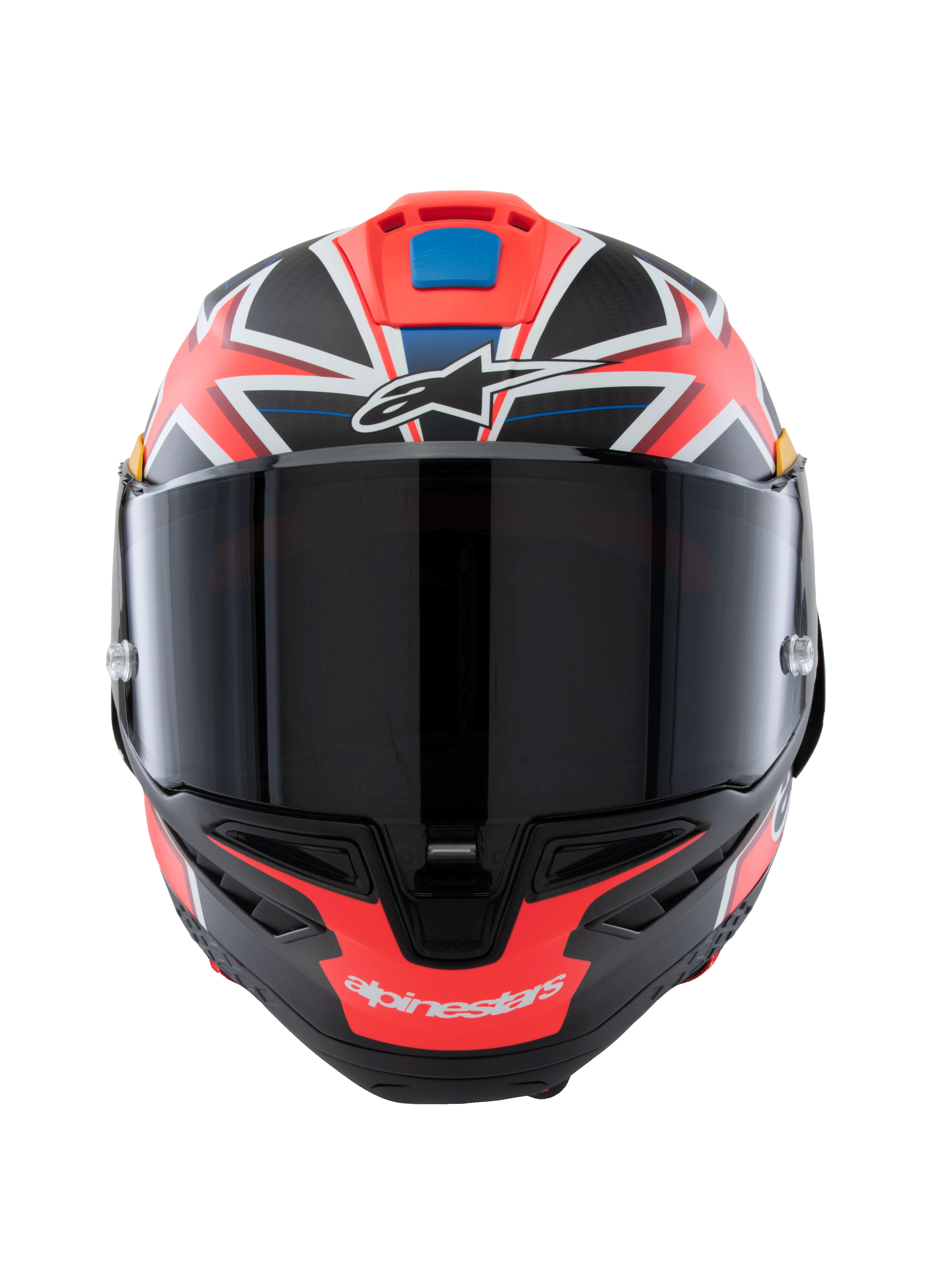 Alpinestars Supertech R10 Jack Miller Full Face Helmet Carbon / Matt Red FREE 1 YEAR Returns, FREE UK Delivery | ThrottleChimp