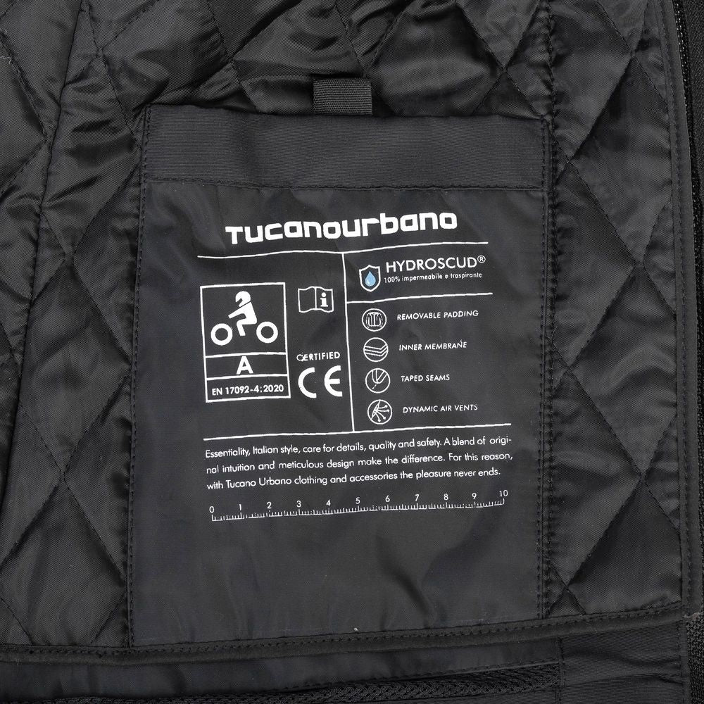 Tucano Urbano 4Stroke Hydroscud Ladies Jacket Black FREE 1 YEAR Returns, FREE UK Delivery | ThrottleChimp