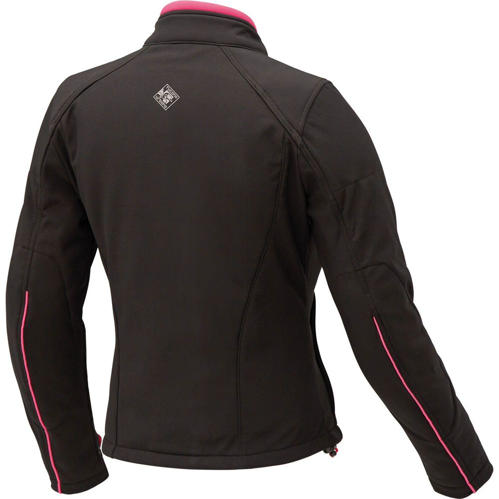 Tucano Urbano Ovetta CE Ladies Jacket Black / Fuchsia FREE 1 YEAR Returns, FREE UK Delivery | ThrottleChimp