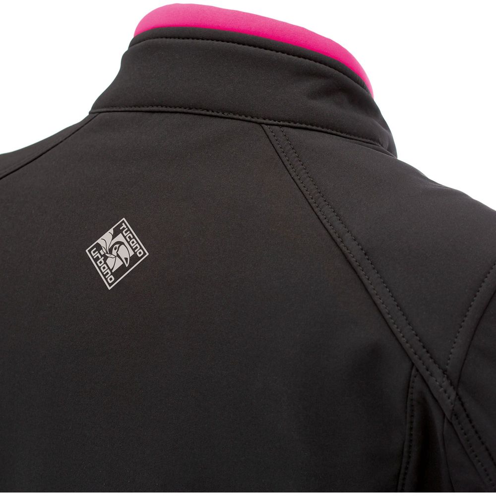 Tucano Urbano Ovetta CE Ladies Jacket Black / Fuchsia FREE 1 YEAR Returns, FREE UK Delivery | ThrottleChimp