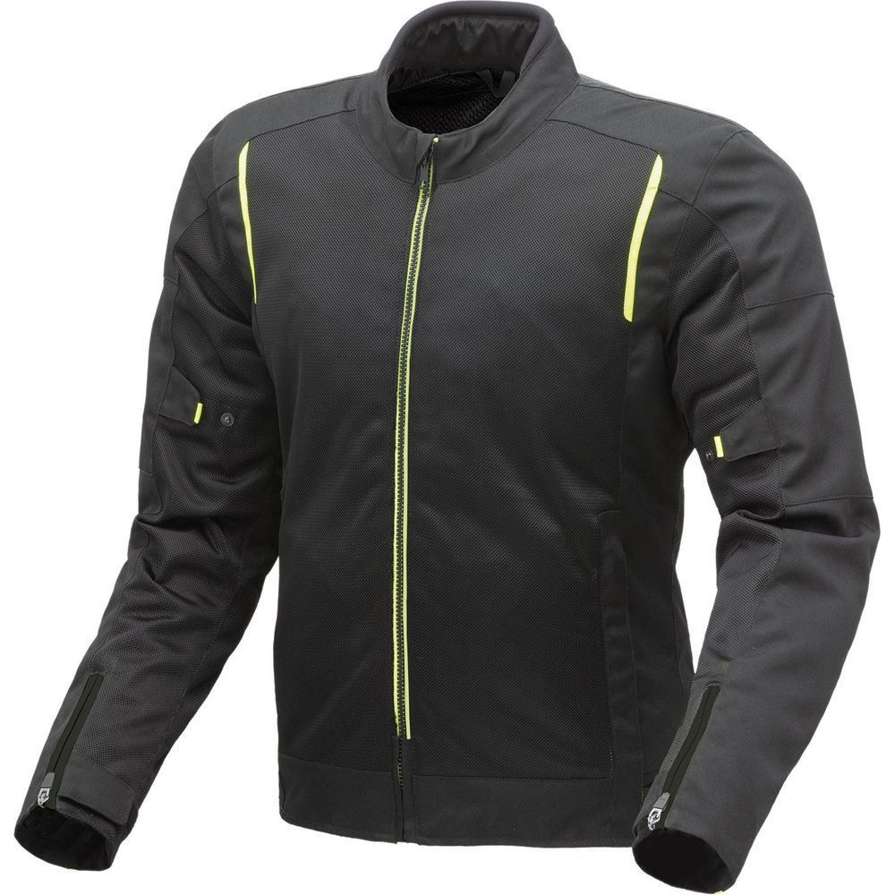 Tucano Urbano Network 3G Jacket Black / Fluo Yellow FREE 1 YEAR Returns, FREE UK Delivery | ThrottleChimp