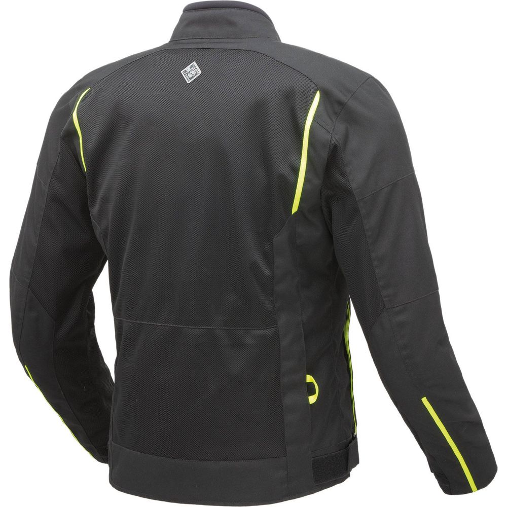 Tucano Urbano Network 3G Jacket Black / Fluo Yellow FREE 1 YEAR Returns, FREE UK Delivery | ThrottleChimp