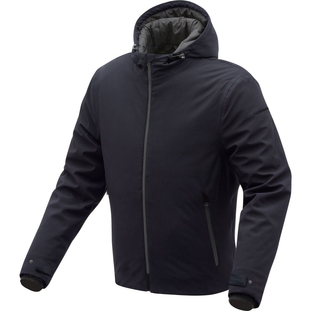 Tucano Urbano Bormio Hydroscud Jacket Dark Blue - ThrottleChimp