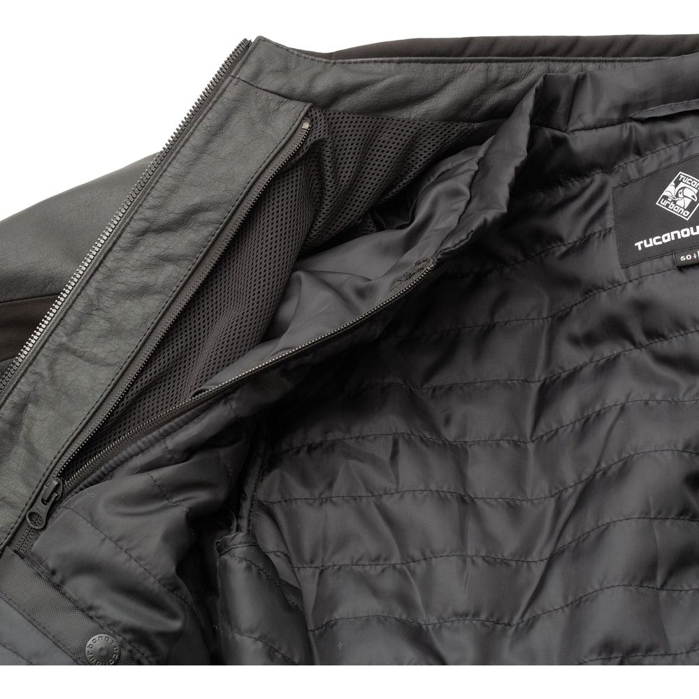 Tucano Urbano Vittorio Jacket Black FREE 1 YEAR Returns, FREE UK Delivery | ThrottleChimp