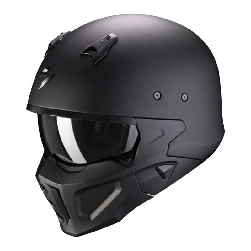 Scorpion EXO Covert-X Crossover Helmet Matt Black - ThrottleChimp