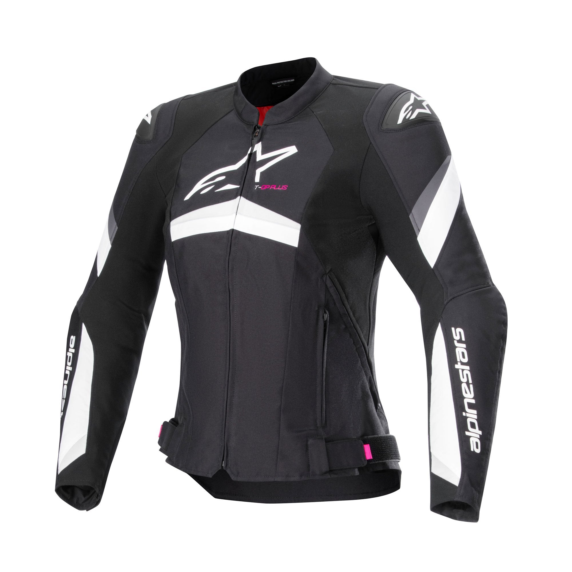 Alpinestars Stella T-GP Plus R V4 Ladies Textile Jacket Black / White FREE 1 YEAR Returns, FREE UK Delivery | ThrottleChimp