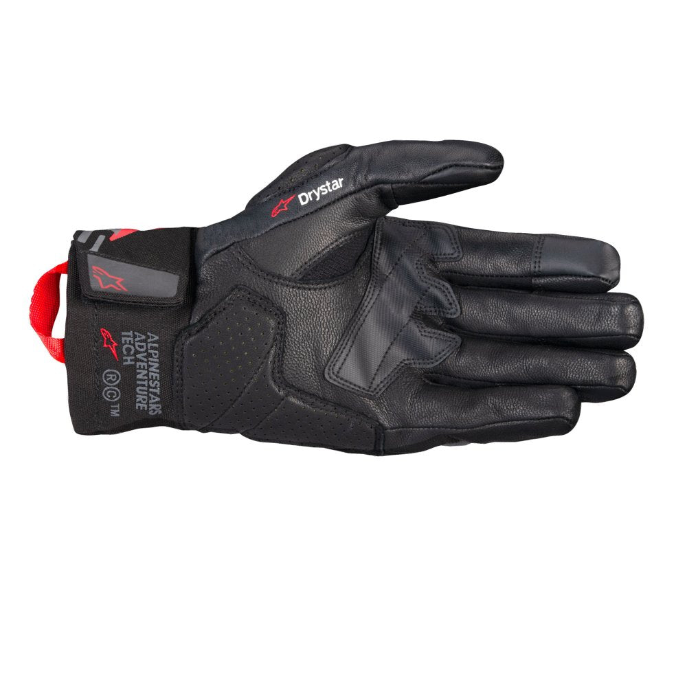 Alpinestars Belize V3 Drystar Leather Gloves Black FREE 1 YEAR Returns, FREE UK Delivery | ThrottleChimp