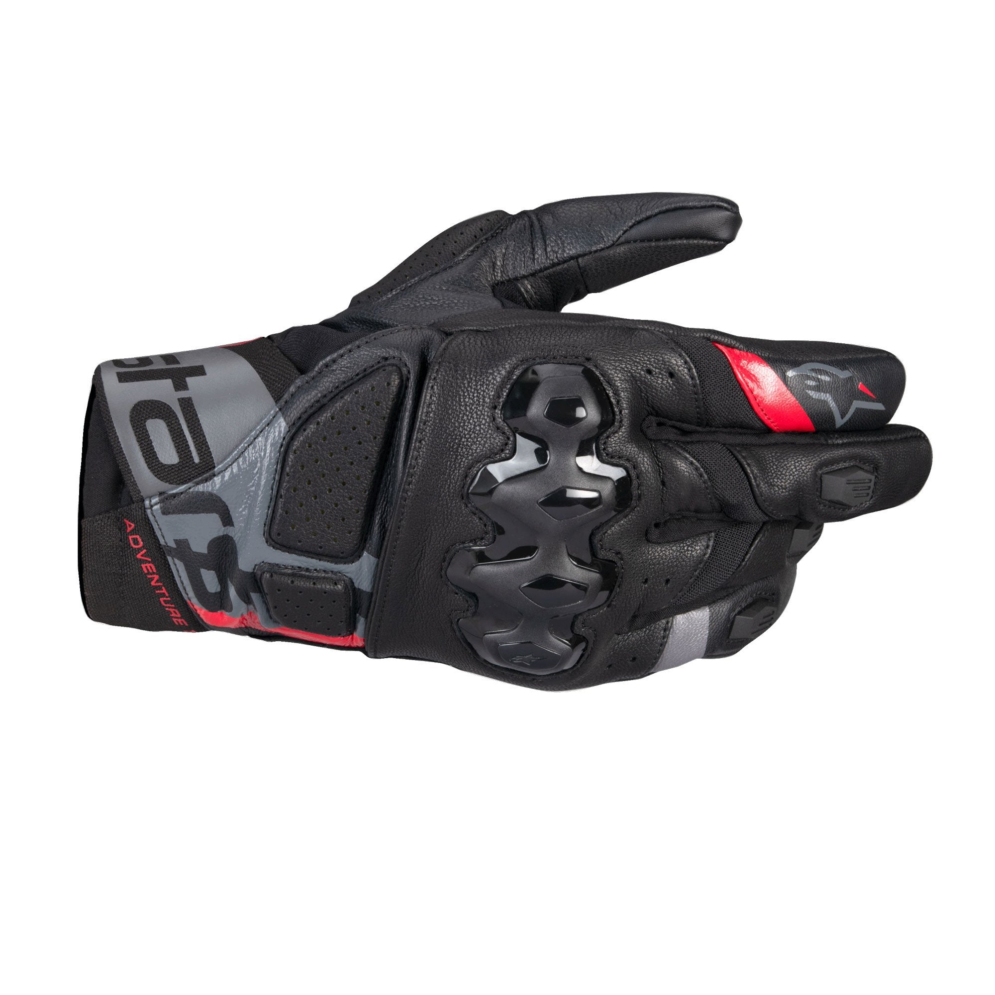 Alpinestars Belize V3 Drystar Leather Gloves Black FREE 1 YEAR Returns, FREE UK Delivery | ThrottleChimp