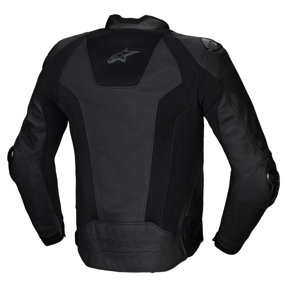 Alpinestars Missile V3 Airflow Leather Jacket Black / Black FREE 1 YEAR Returns, FREE UK Delivery | ThrottleChimp