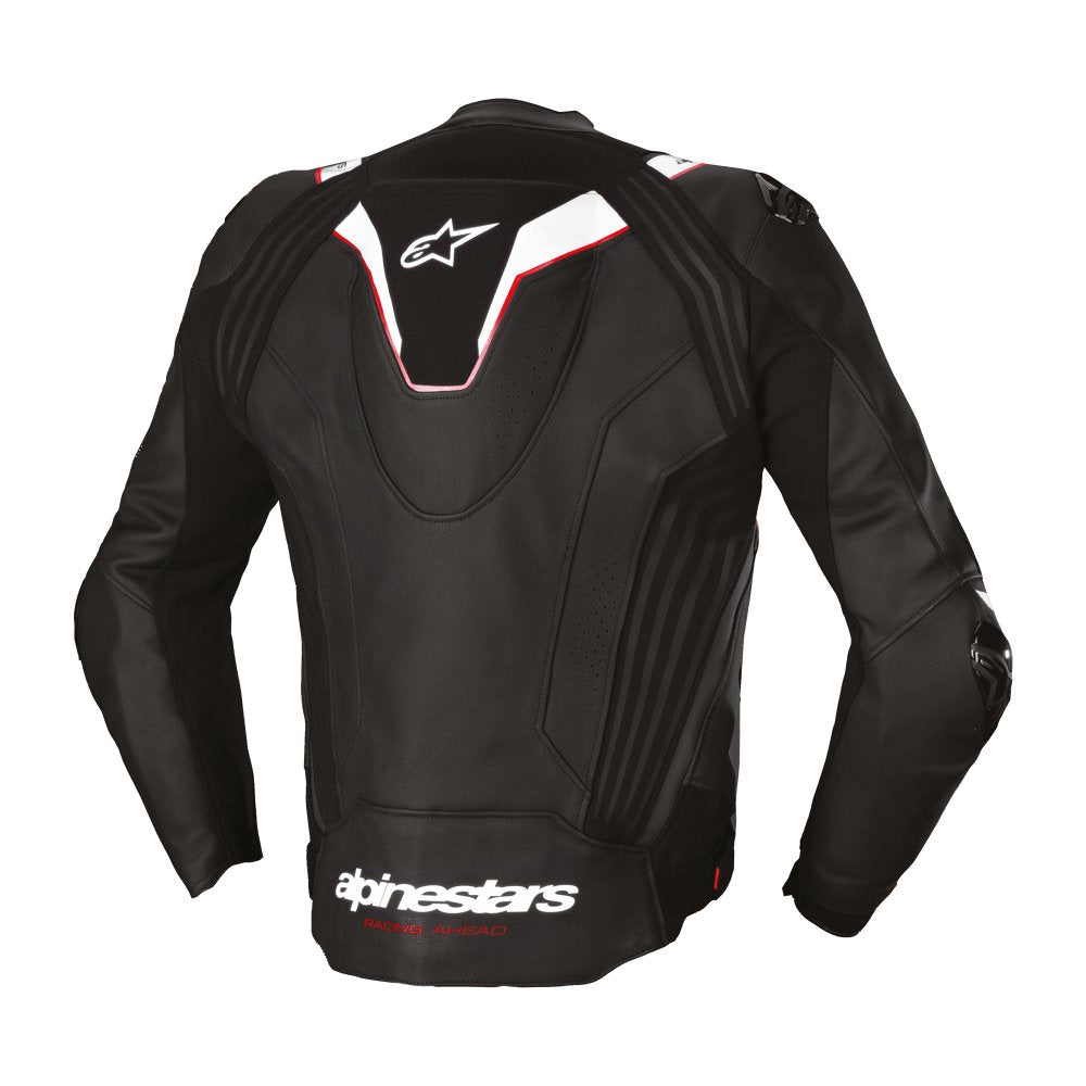 Alpinestars Missile V3 Ignition Leather Jacket Black / White FREE 1 YEAR Returns, FREE UK Delivery | ThrottleChimp