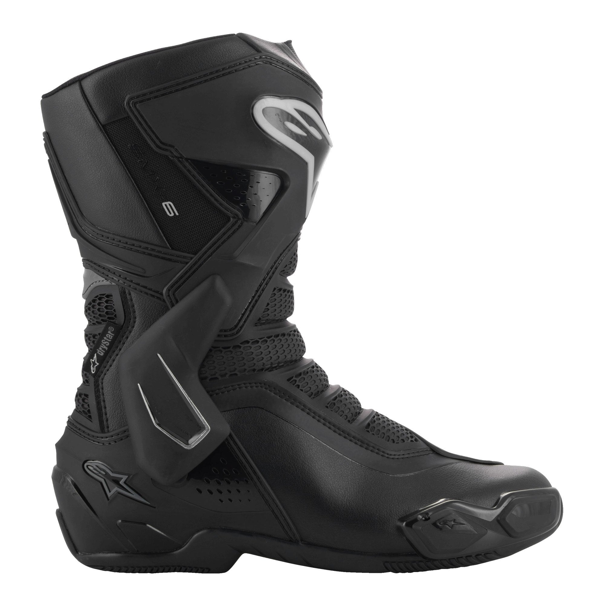 Alpinestars Stella SMX-6 V3 Drystar Ladies Boots Black / Silver FREE 1 YEAR Returns, FREE UK Delivery | ThrottleChimp