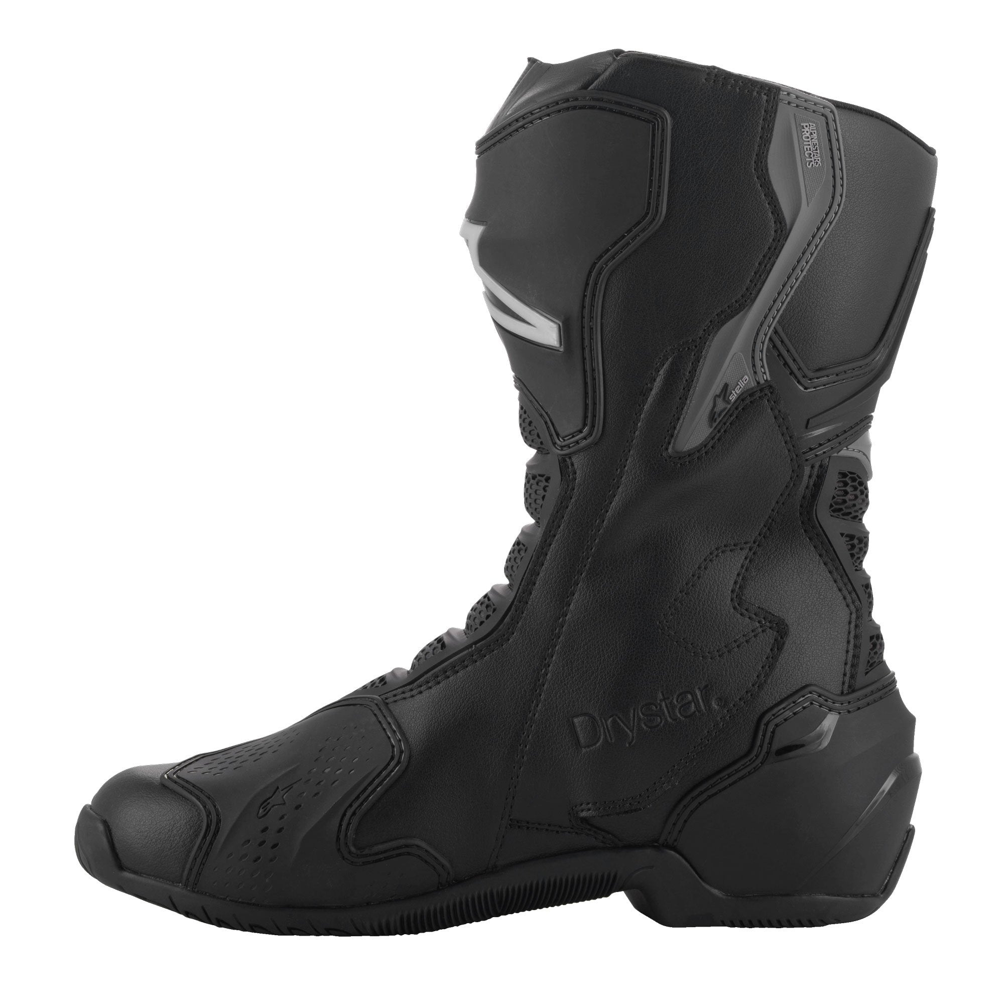 Alpinestars Stella SMX-6 V3 Drystar Ladies Boots Black / Silver FREE 1 YEAR Returns, FREE UK Delivery | ThrottleChimp